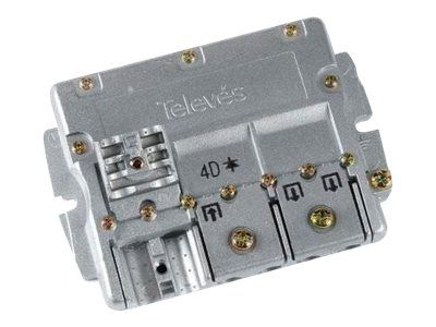 Amplificador de distribución de antena Televes easyF 4 vías