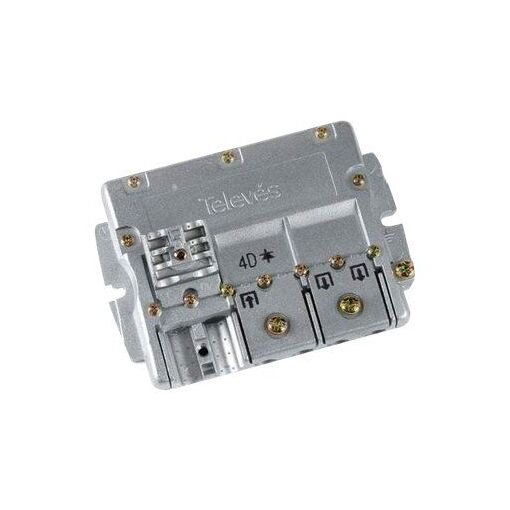 Televes easyF 4-Way Antenna Distribution Amplifier