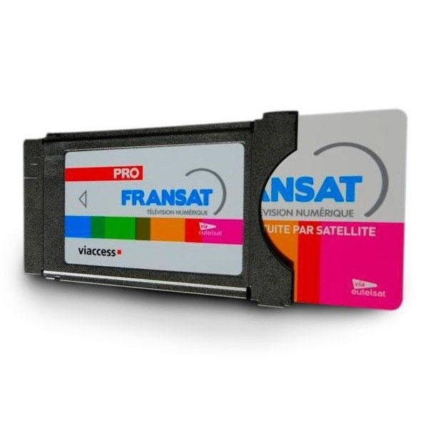 FRANSAT PRO 10-Channel PCMCIA Module + Fransat Card for Collectives and Buildings