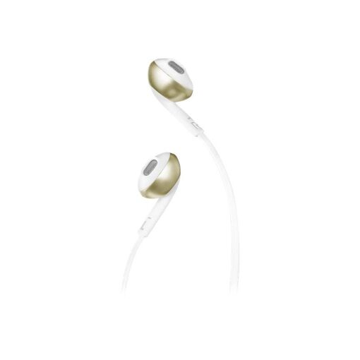 JBL T205 - Auriculares con micrófono cableados - Color champán