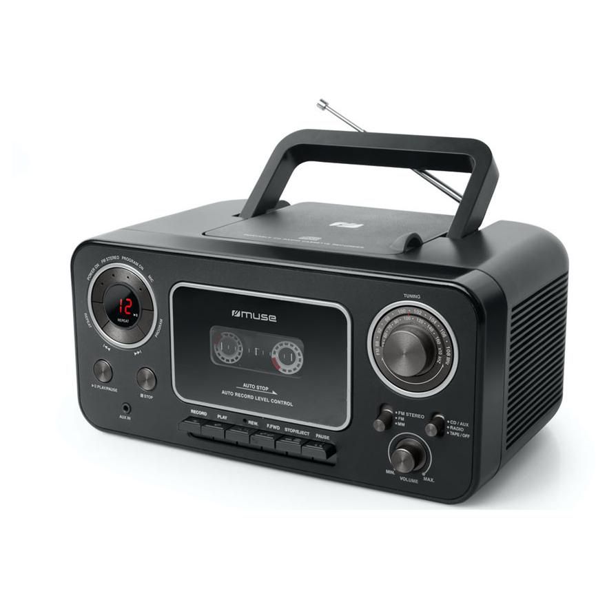 Muse M-182 RDC Portable Radio, Black