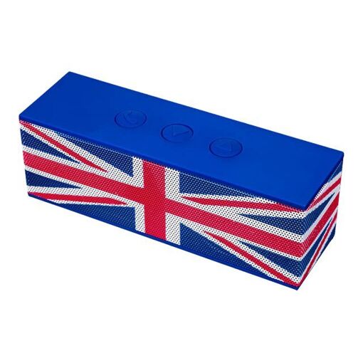 Altavoz inalámbrico Bigben Sound BT01 Union Jack - Blanco