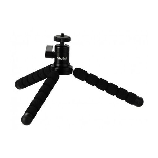 Trépied Rollei Mini avec Tête Balle 360°, Noir