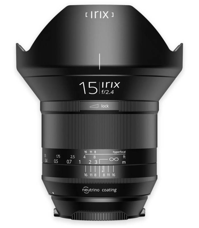 IRIX Wide-Angle Lens 15mm f/2.4 Blackstone for Canon
