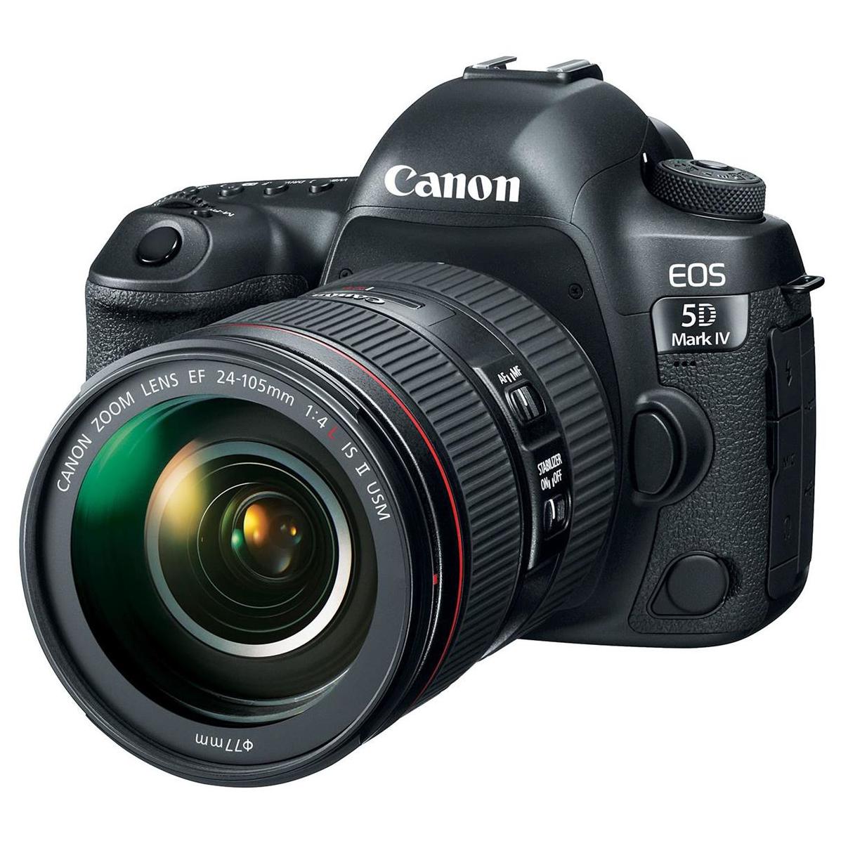 Canon EOS 5D Mark IV + EF 24-105mm f/4L IS II USM Lens Kit