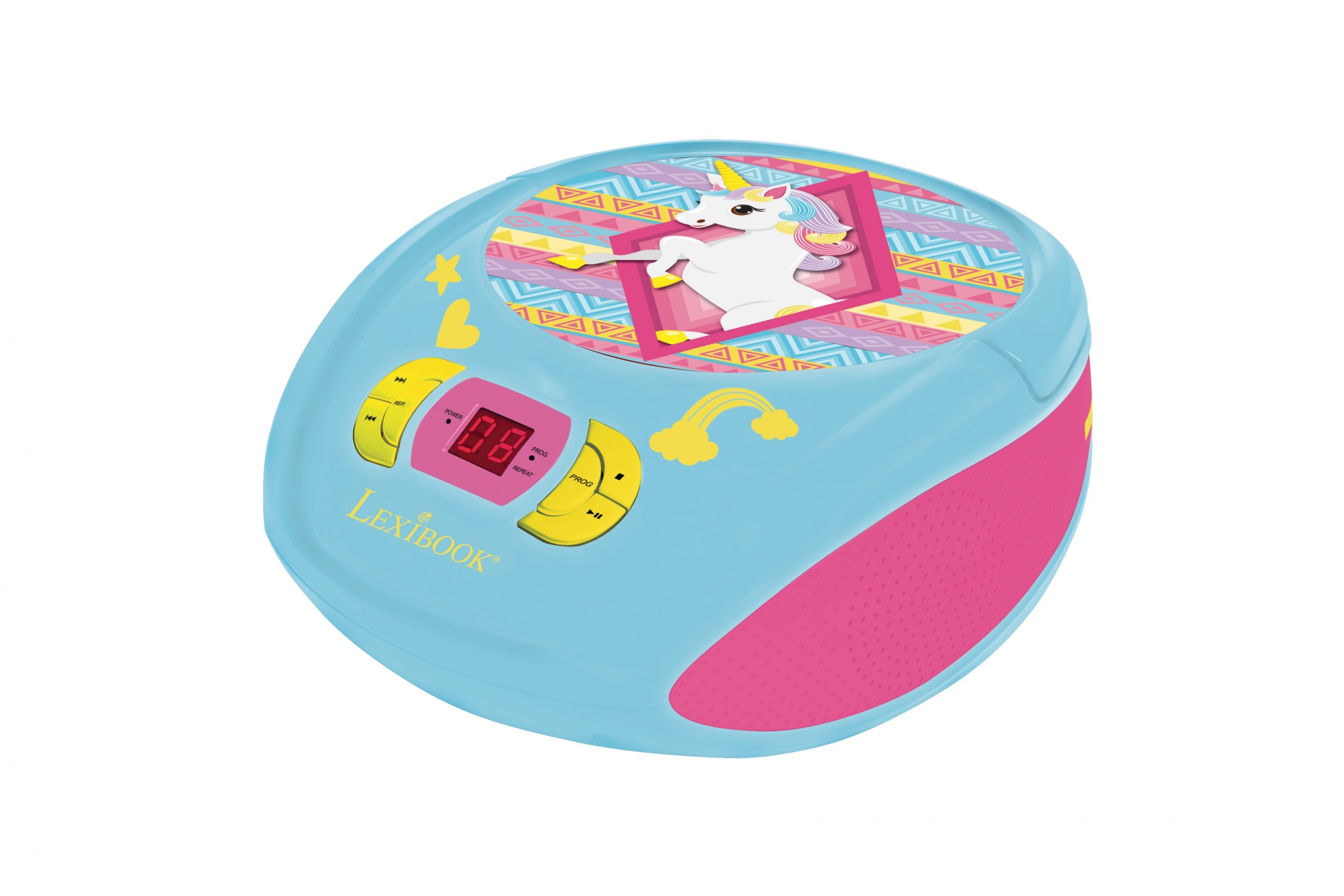 Reproductor de CD radio Lexibook Unicorno