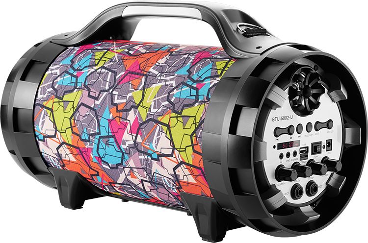 Bigben Luminescent Portable Speaker BT50GRAFF