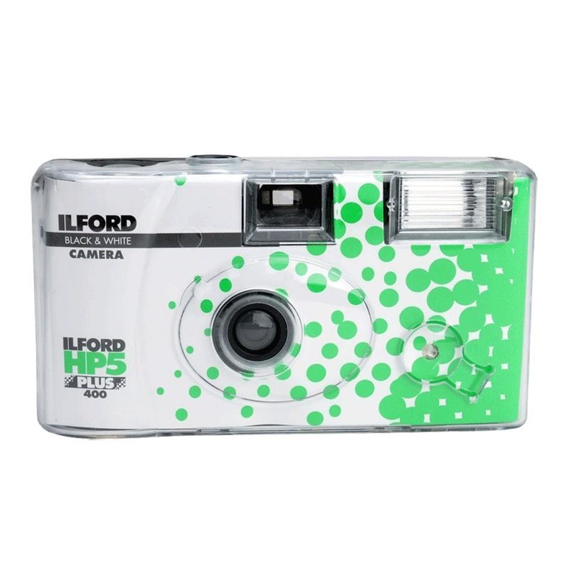 Ilford HP5+ 27 Poses Disposable Camera - White