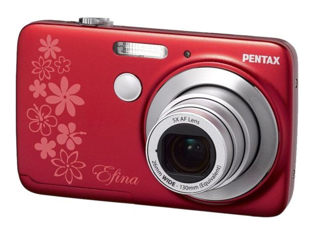 Ricoh Compact Camera - 14.0MP - 5x Optical Zoom - Red