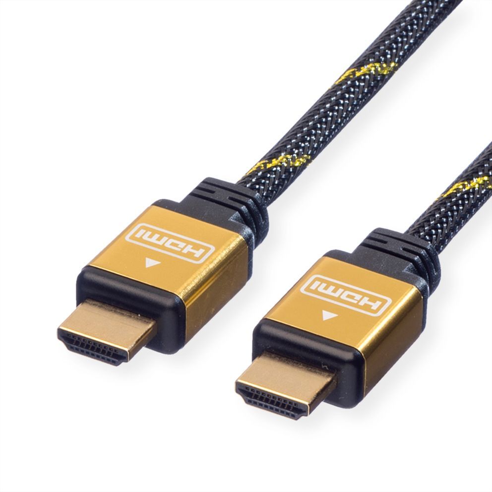 Roline Gold HDMI High Speed Cable with Ethernet, 5m