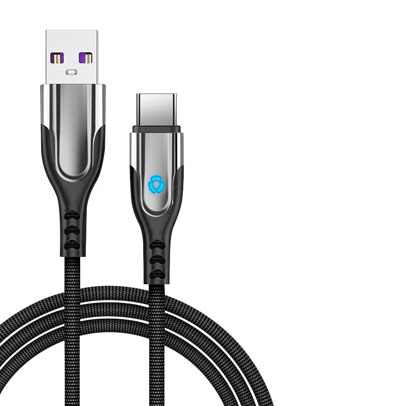 INF USB-C Fast Charge Cable - Black, 1.2m
