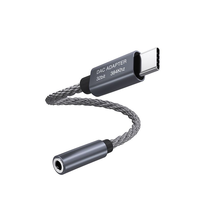USB-C to 3.5mm Audio Adapter with DAC - 32 bits/384 kHz