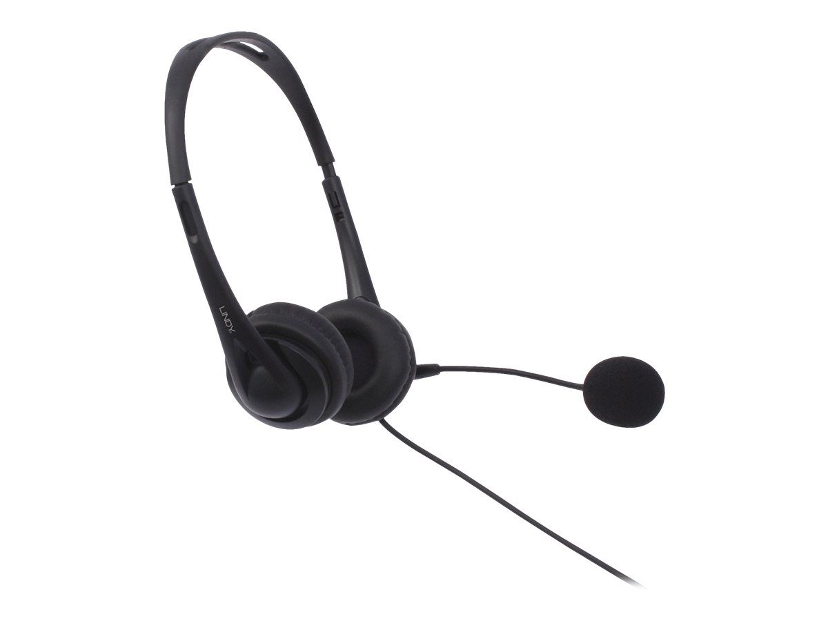 Lindy Headphone, Over-Ear, Wired, 3.5mm Jack