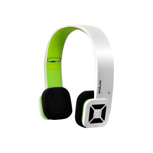 Suza MIC-BT05 Wireless Bluetooth Headphones - White, Orange