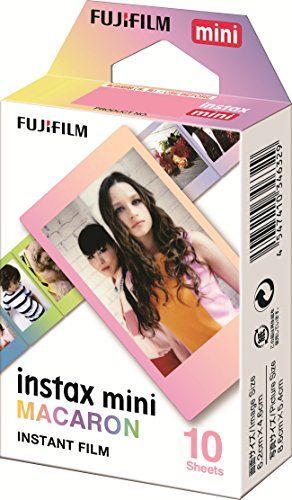 Papel para fotos instantáneas Fujifilm Instax Mini - Paquete de 10 (Tamaño: Mini, Colores: Variados, Capacidad: 10 Hojas)