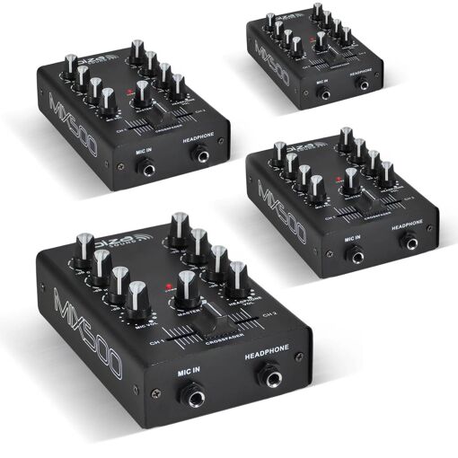 Ibiza Sound Mix500 4-Channel Mixing Console