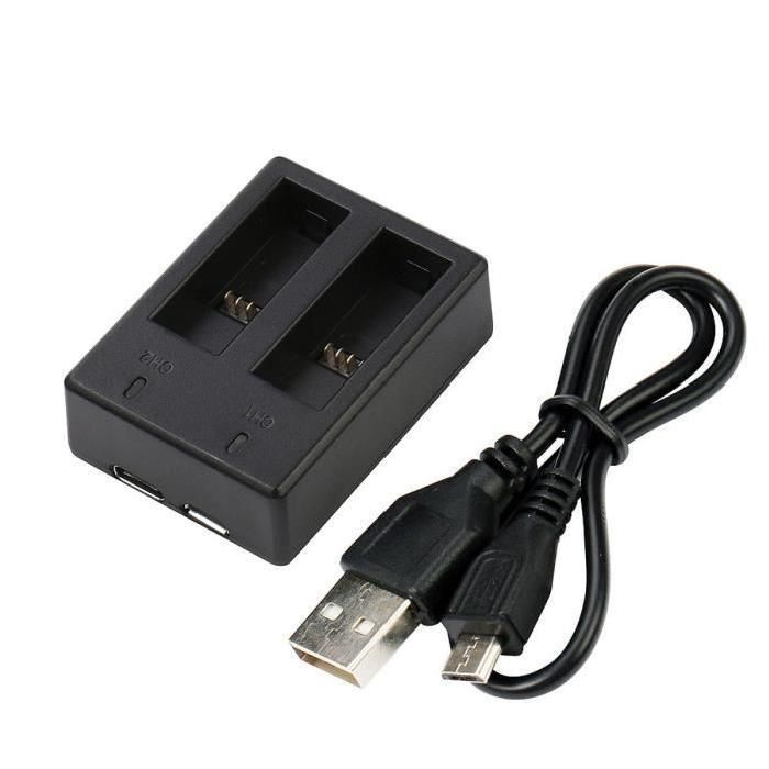 Cargador de batería dual WHIPEARL GP409 para GoPro Hero5