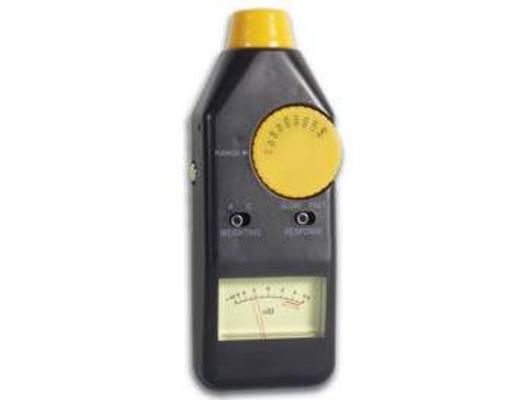 Silverline Sound Meter (Model: SL-SM10, 100dB Range, Size: A5, Color: Black)