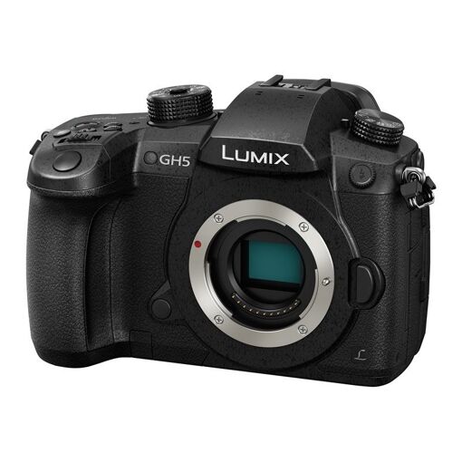 Panasonic Lumix G DC-GH5 - Appareil photo numérique - Sans miroir - 20,3 MP - Micro Quatre Tiers - 4K/60 images par seconde - Corps uniquement - Wi-Fi, Bluetooth - Noir