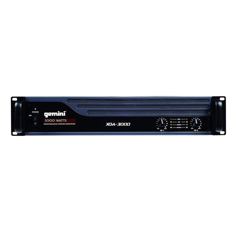 Gemini XGA 3000W Bridged Power Amplifier