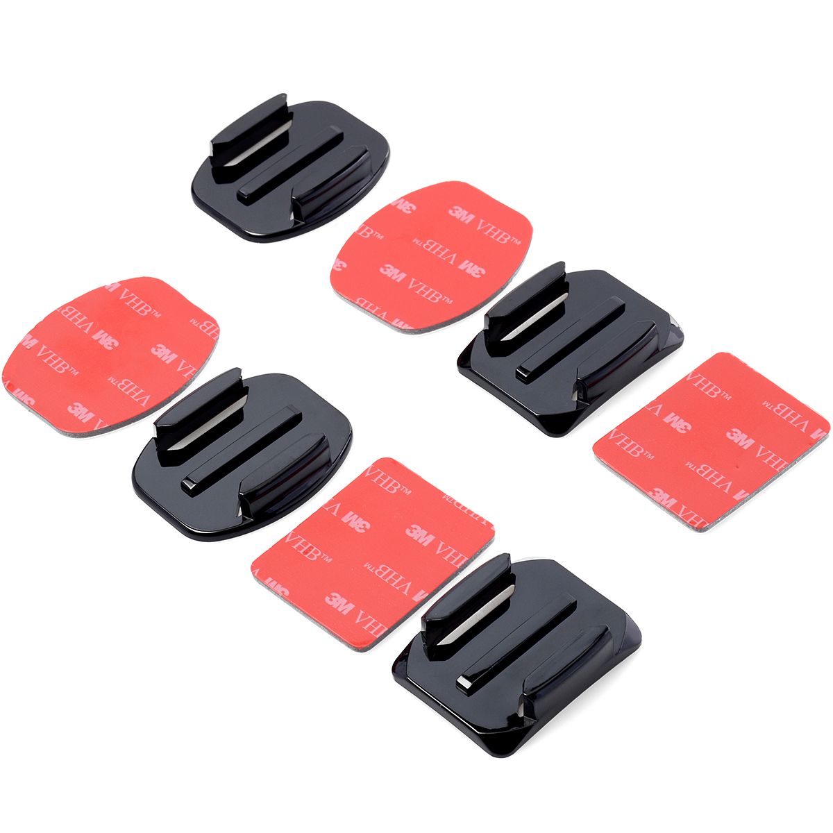 3d_Pro® GoPro Mounts and Adhesive Pads Set (4 Pieces)
