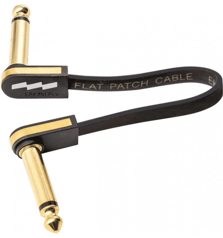 EBS Premium Gold - 10 cm Flat Patch Cable