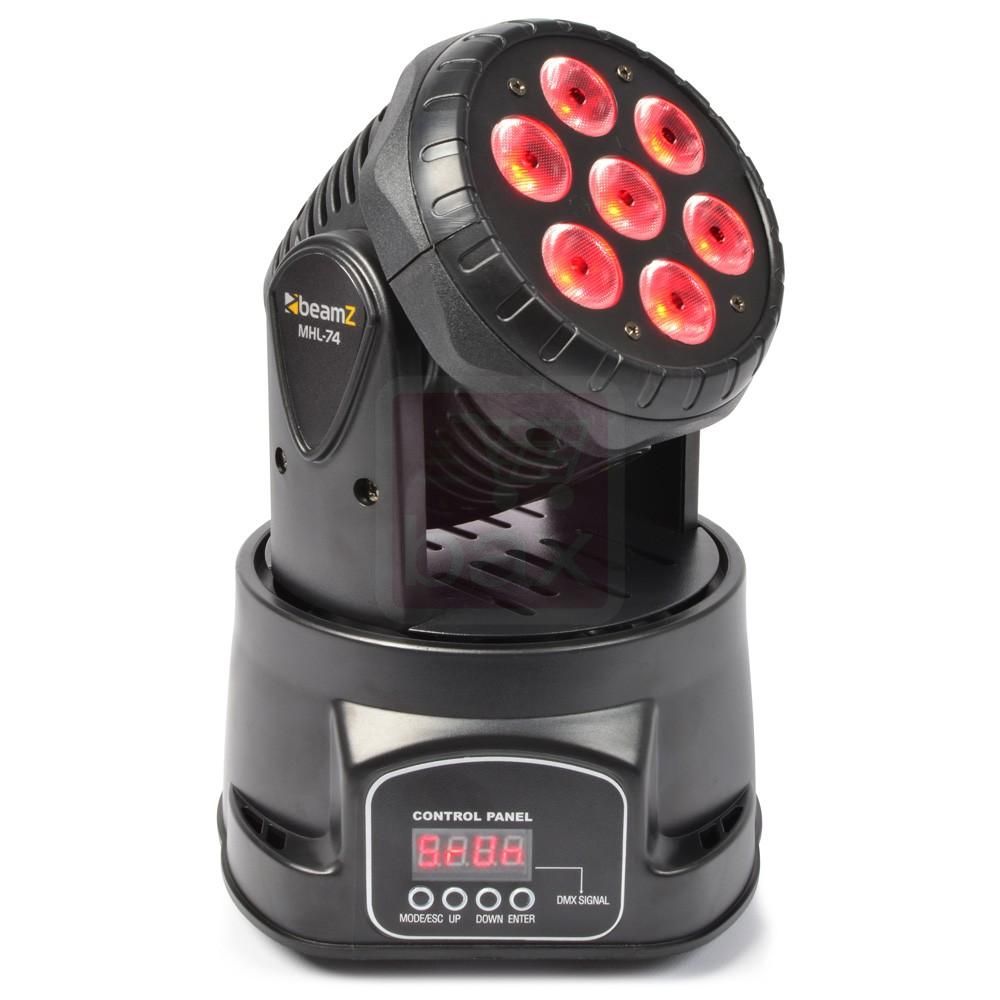 Beamz Mini Lyra Wash 7x10 Watts RGBW