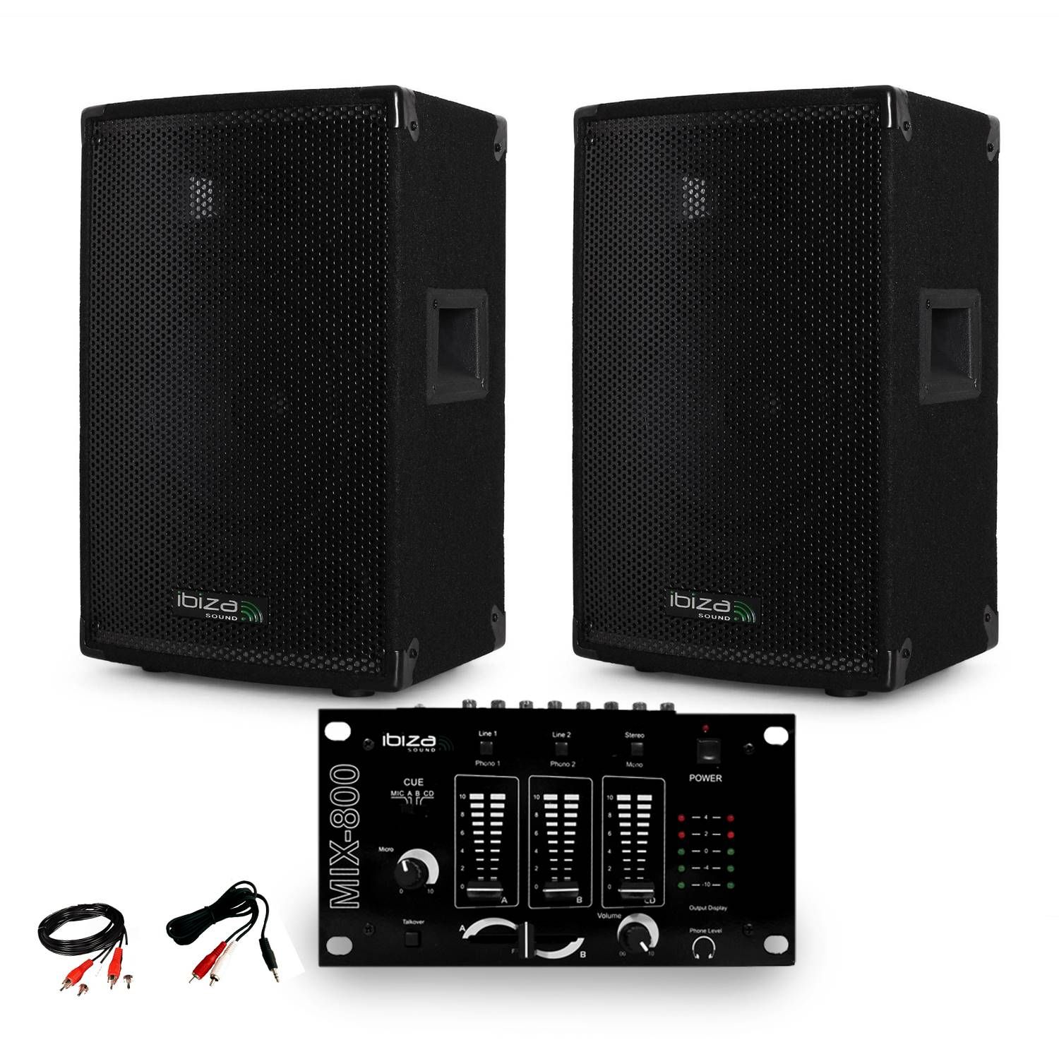 Ibiza Disco10B Passive Speaker System