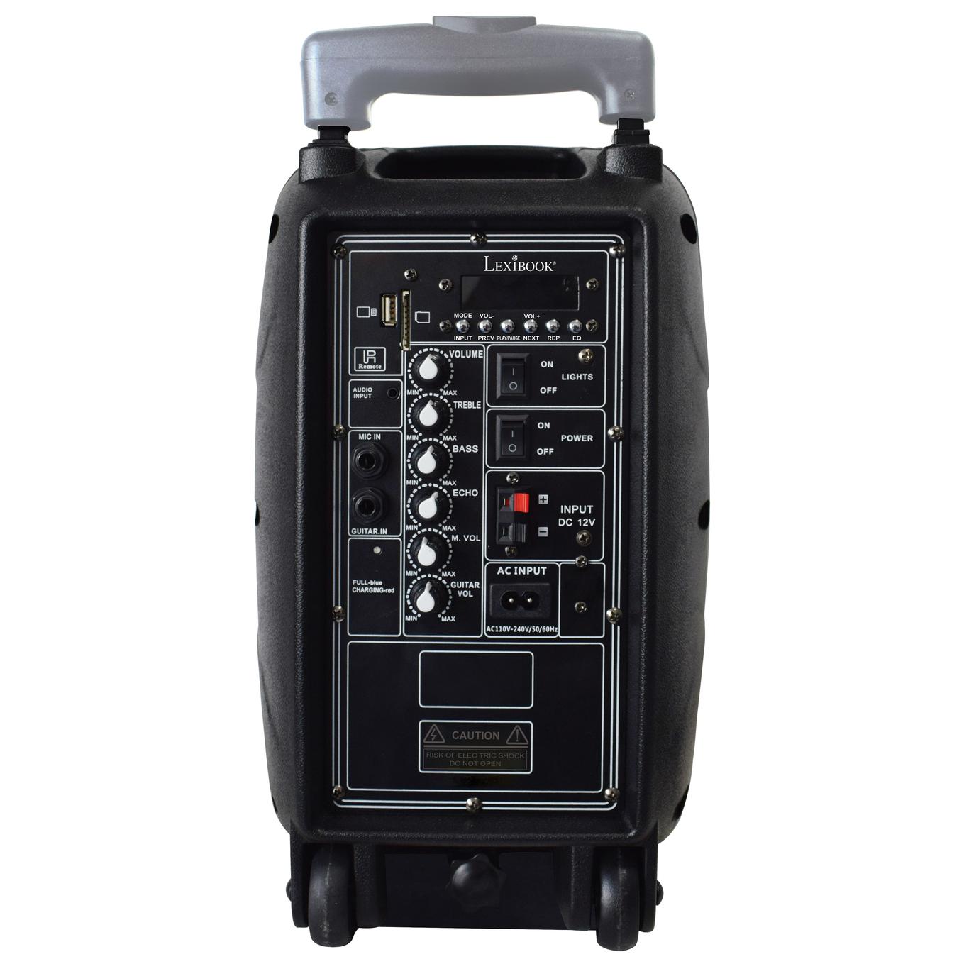 Lexibook Light Bluetooth Karaoke Speaker