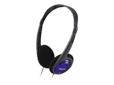 Panasonic RP-HT010E Headphones - Over Ear - Wired - 3.5mm Jack - Blue