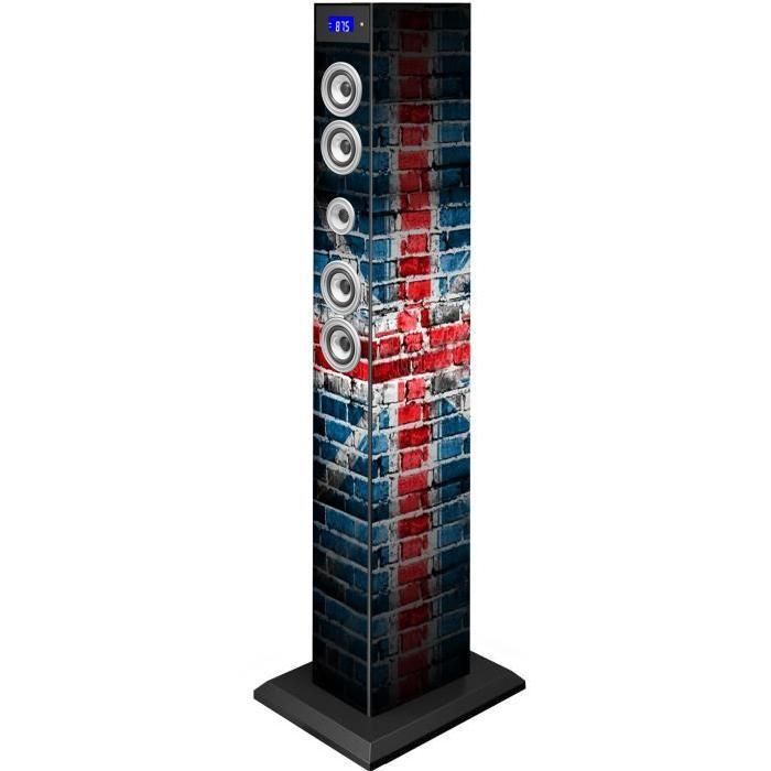 Altavoz multimedia Bigben TW9UKSTREET Bluetooth - 60W - Reino Unido