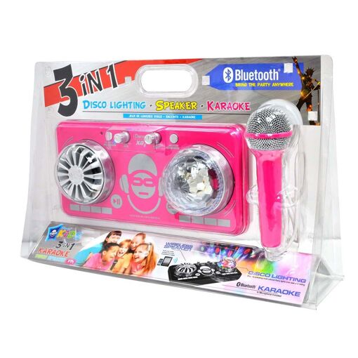 Boule lumineuse Bigben effet Disco - Enceinte Bluetooth 20W avec effets stroboscopiques