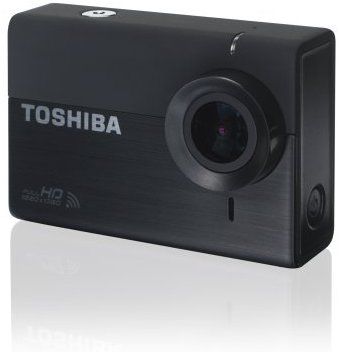 Caméra de poche Toshiba CAMILEO X-SPORTS - 1080p - 12 MP - Wi-Fi - Noir