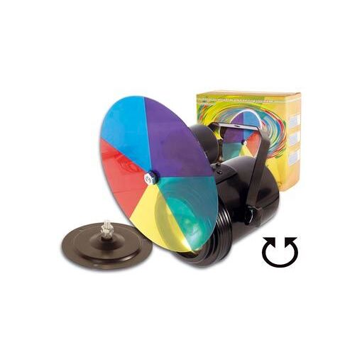 Projecteur Velleman et disque de couleurs