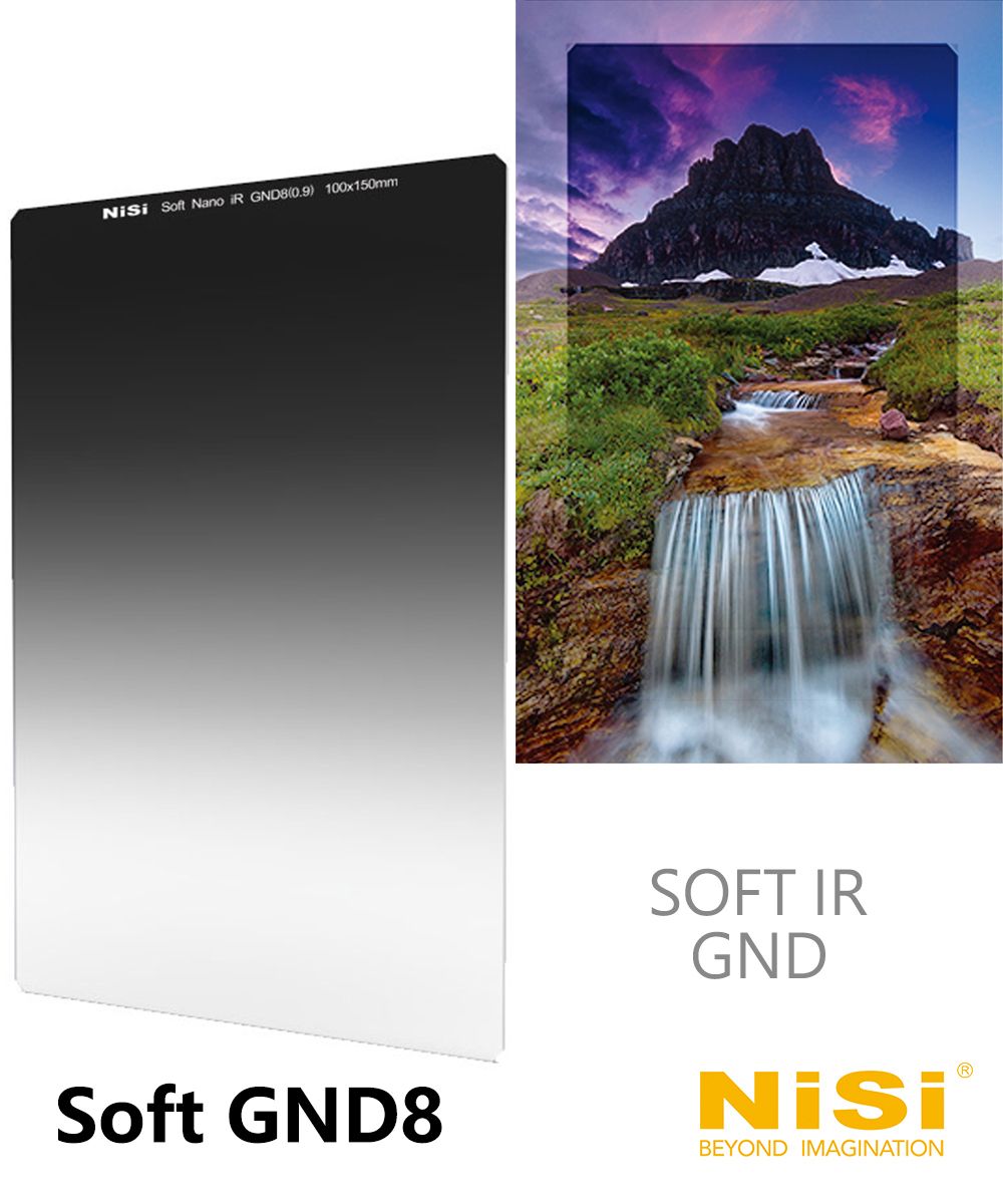 NiSi Nano IR 100x150mm Soft GND32/1.5/5-Stop Glass Filter
