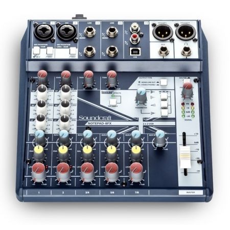Soundcraft Notebook 8FX