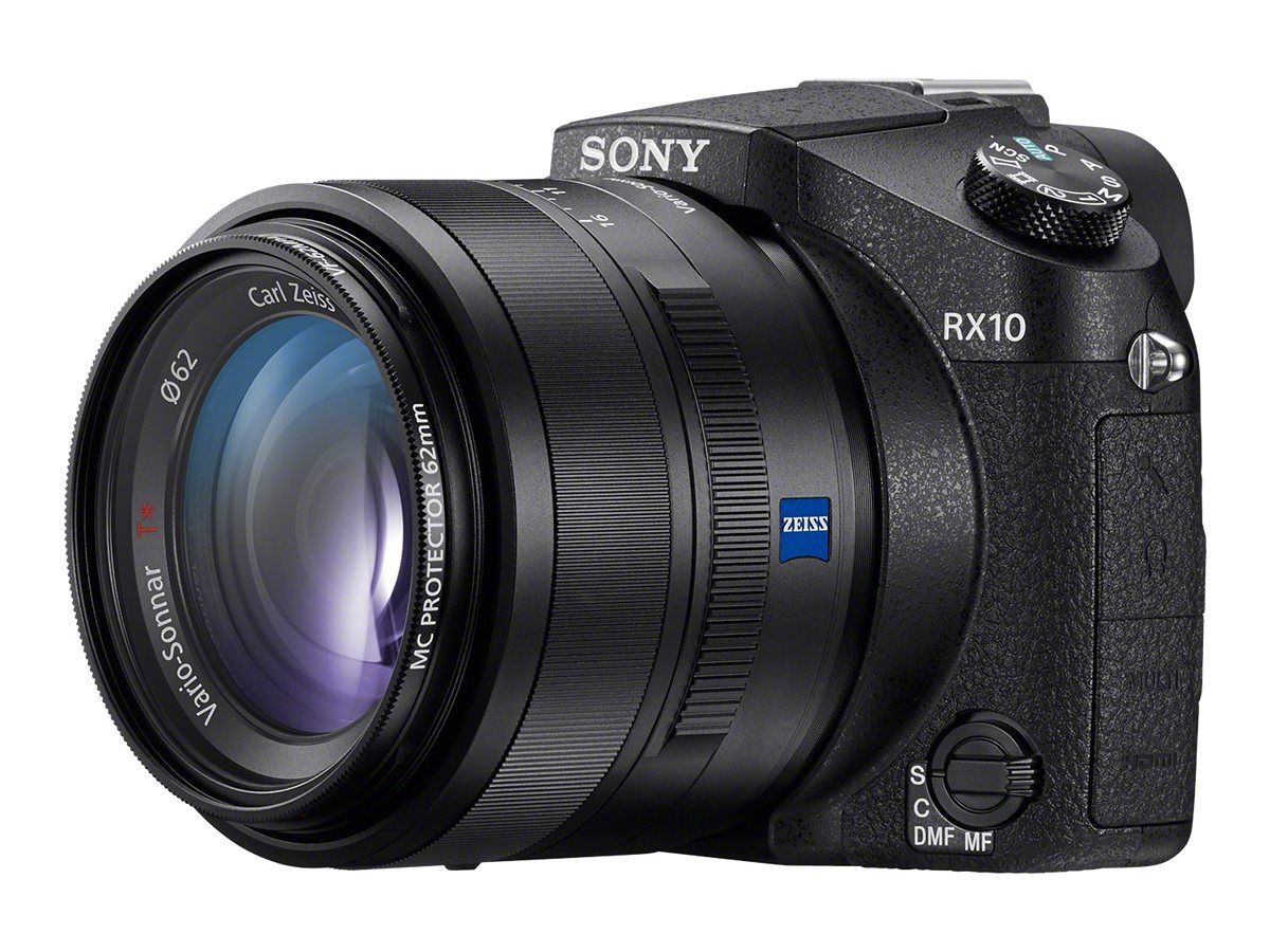 Sony Cyber-shot DSC-RX10 Digital Camera - 20.2MP - 8.3x Optical Zoom - Carl Zeiss - Wireless LAN, NFC - Black