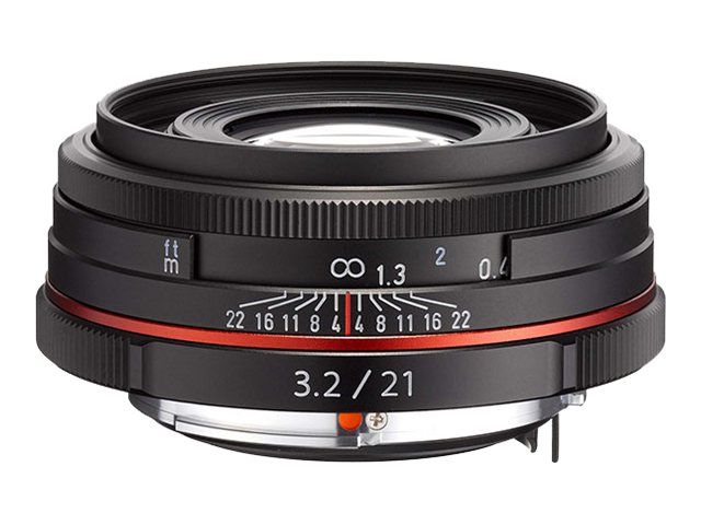 Ricoh Pentax HD DA Wide Angle Lens - 21mm f/3.2 AL Limited - Pentax K Mount
