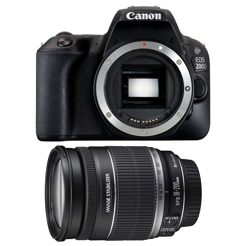 Canon EOS 200D + 18-200 IS 3-Year Warranty
