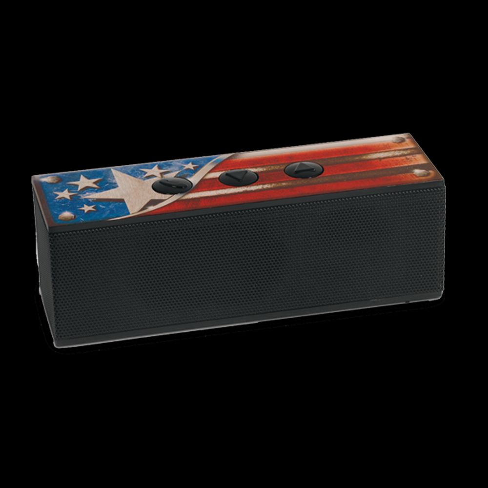 Bigben Sound BT01 USA Wireless Bluetooth Speaker - Red