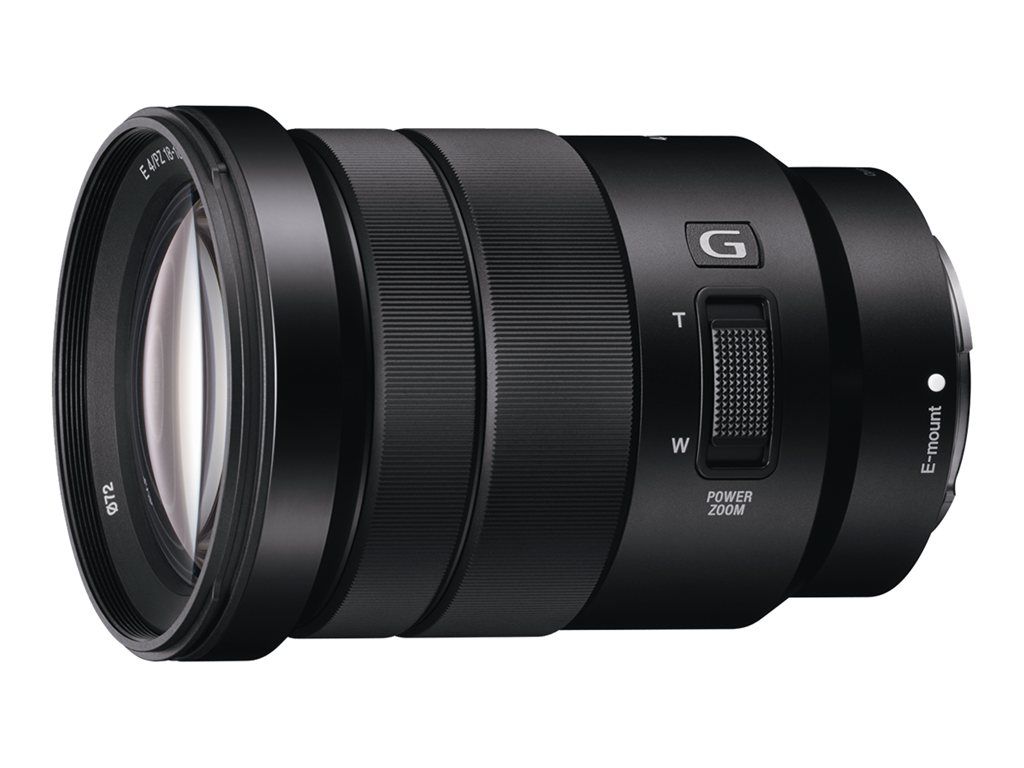 Sony SELP18105G - Zoom Lens - 18mm - 105mm - f/4.0 PZ G OSS - Sony E-mount - for Cinema Line; VLOGCAM; a1; a1 II; a6700; a7 IV; a7V; a7C; a7C II; a7CR; a7R V; a9 III