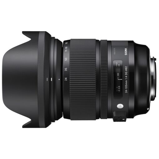 Sigma Art Lens - Zoom Function - 24-105mm - f/4.0 DG OS HSM - Canon EF
