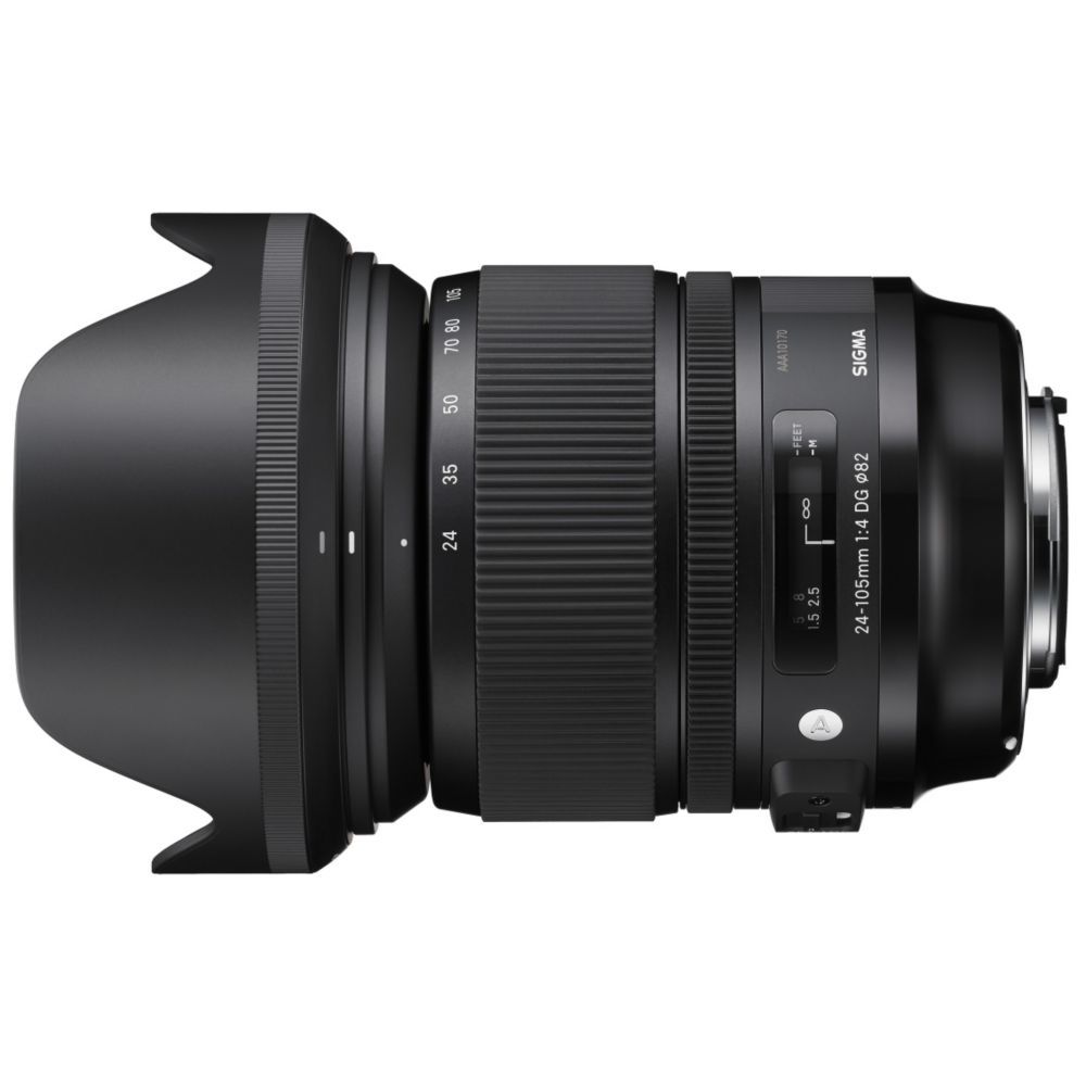 Sigma Art Lens - Zoom Function - 24-105mm - f/4.0 DG OS HSM - Canon EF