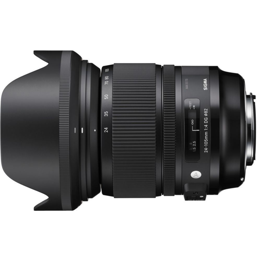 Sigma Art Lens - Zoom Function - 24-105mm - f/4.0 DG OS HSM - Nikon F Mount