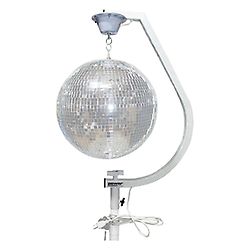 Power Acoustics Mirrorball Stand, White