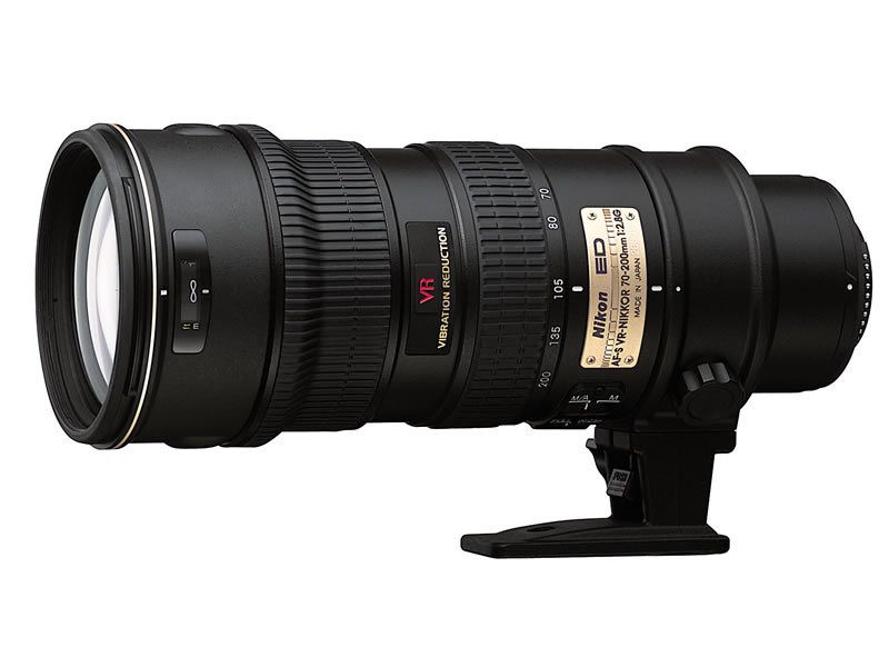 Nikon Zoom-Nikkor - Telephoto Lens - 70mm-200mm - f/2.8 G ED AF-S VR II - Nikon F Mount - for Nikon D Series