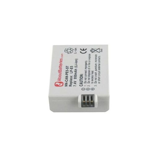 Canon LP-E5 Battery by AboutBatteries