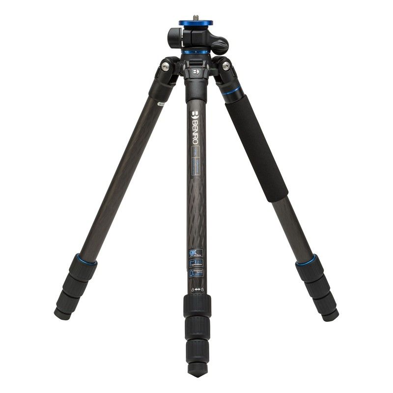 BENRO System GoPlus Travel Series 4-Section Carbon Fiber Tripod FGP28C