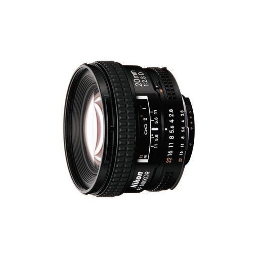 Objectif Nikon Nikkor Grand Angle - 20 mm f/2,8 D-AF - Monture Nikon F