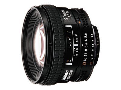 Nikon Nikkor Ultra Wide-Angle Lens - 20mm f/2.8 D-AF - Nikon F Mount